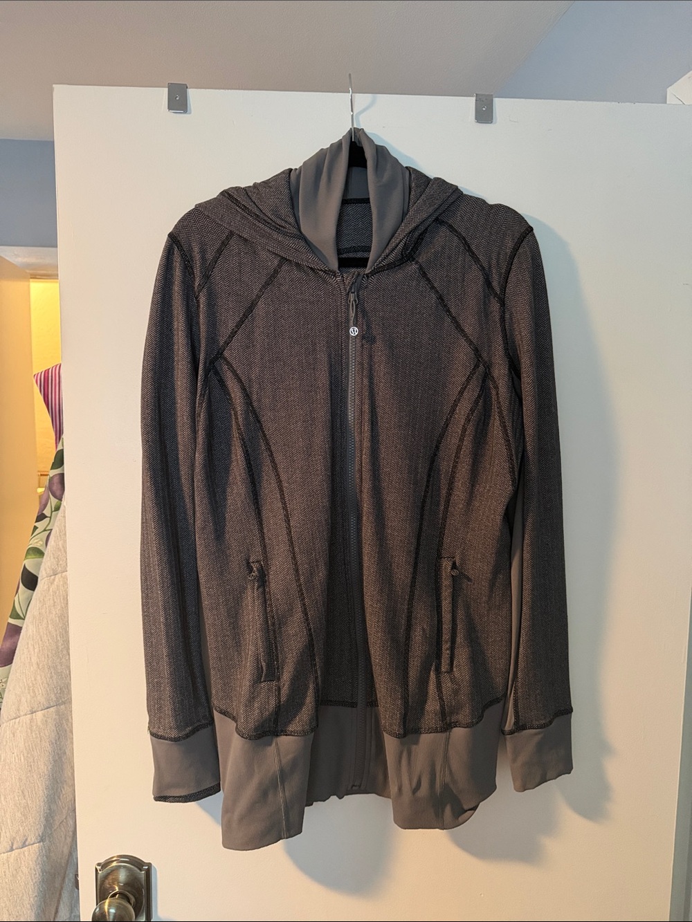 lululemon athletica Women's Gray Zip Hoodie Jacket